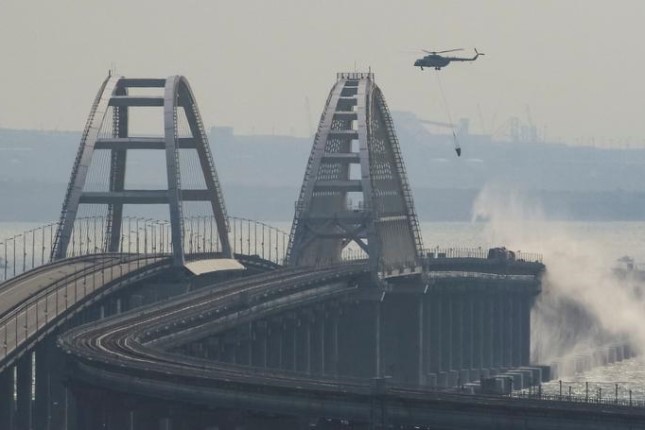 Ukraine Again Bombs Crimean Bridge