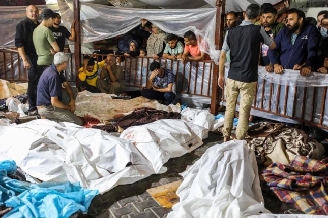 Hundreds Killed in Israeli Bombing of Gaza Hospital