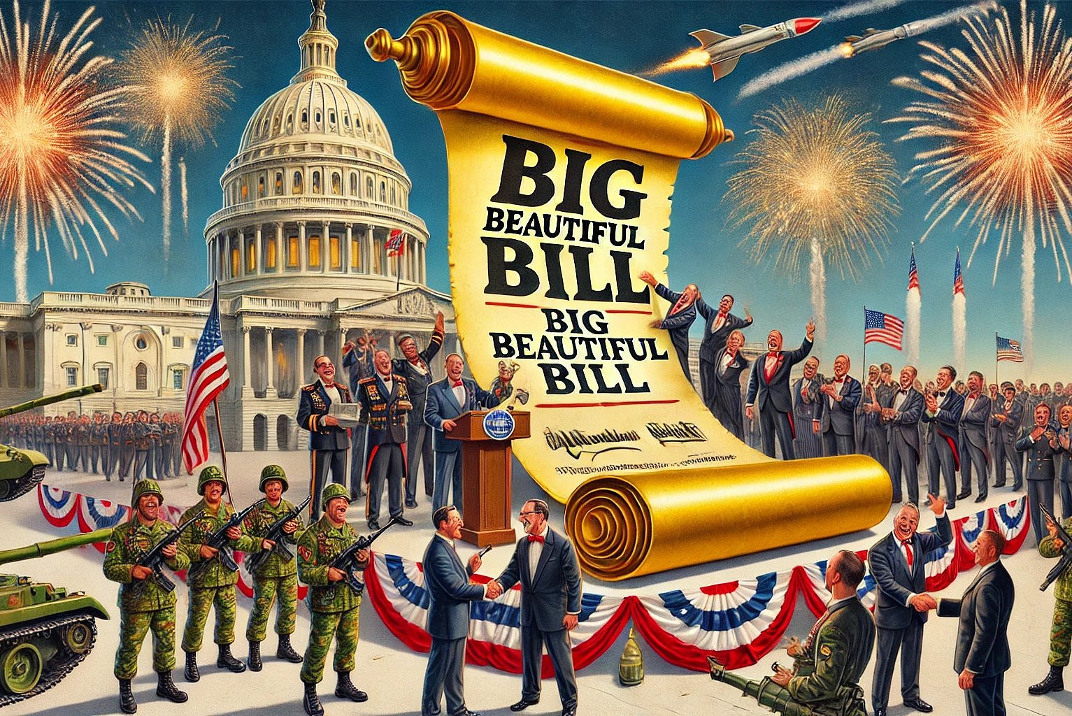 A Big Beautiful Bill for the Military-Industrial Complex