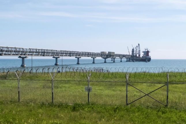 A general view of the liquefied natural gas plant operated by Sakhalin Energy at Prigorodnoye on the Pacific island of Sakhalin, Russia July 15, 2021.