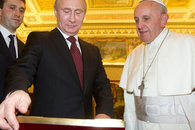 Pope and Patriarch the only path to peace between West and Russia?