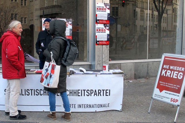SGP Election Campaign In Berlin