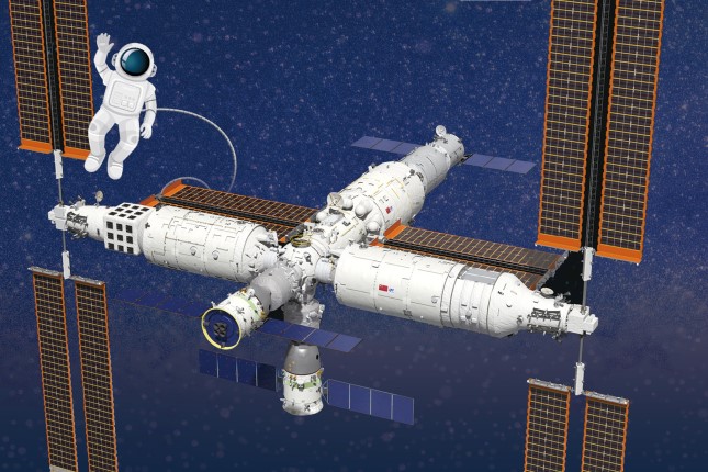 Europe's decision of not sending astronauts to China Space Station "short-sighted, kidnapped by US pressure amid Ukraine crisis"