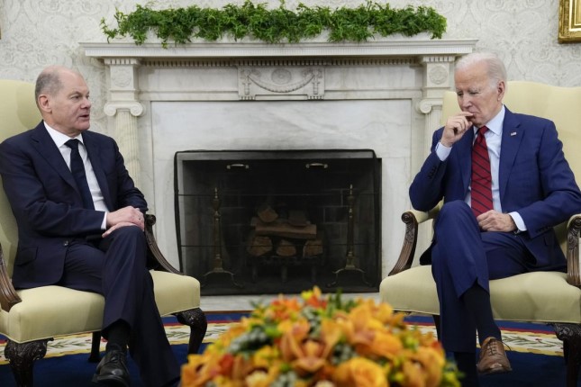 What did Biden and Scholz decide at their top-secret war summit?