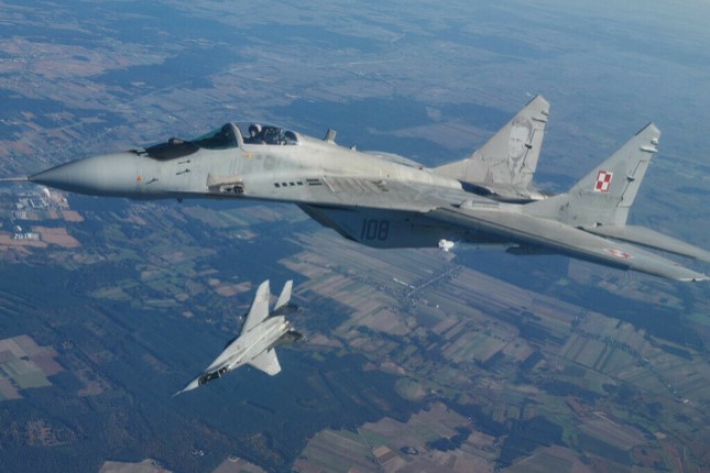 First Batch of Polish MiG-29 Fighter Jets Arrive in Ukraine