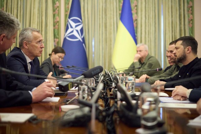 NATO declares "Ukraine will become a member"