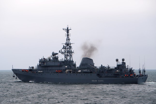 Russia Says Warship Attacked By Ukrainian Sea Drones Near Bosphorus Strait