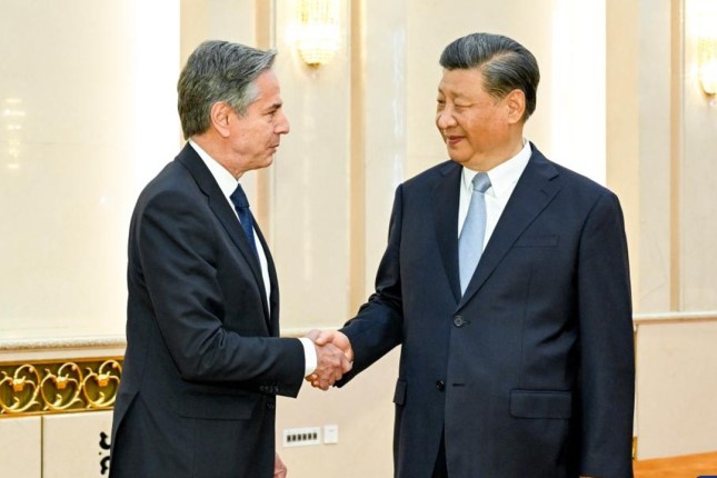 Xi meets Blinken, calling on US to translate statements to actions
