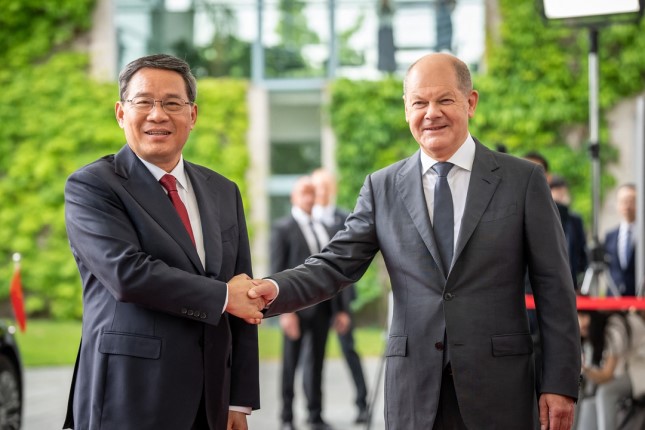 Li pledges to lift China-Germany ties to new level