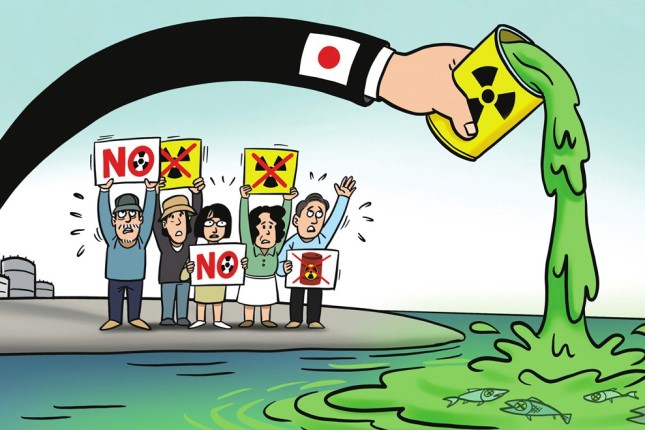 Japan urged to face up to legitimate intl concerns on dumping nuclear-contaminated water into ocean