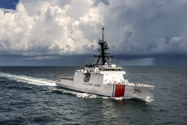 US Coast Guard Cutter Makes Rare Taiwan Strait Transit