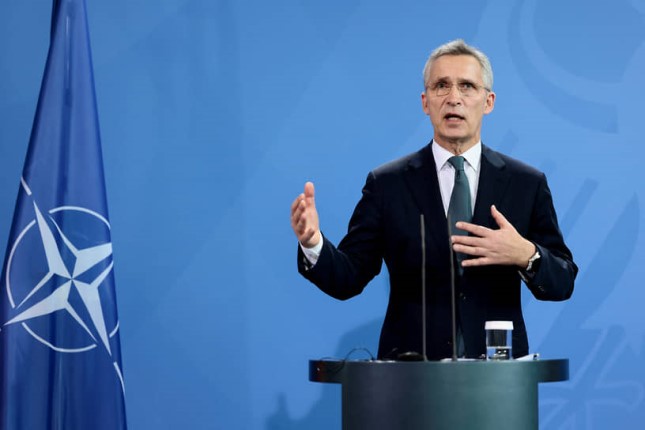 NATO Chief Says Members Will Be Defended From Wagner Fighters in Belarus
