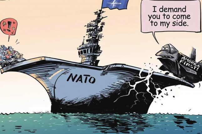 NATO members' failure in reaching consensus on new successor reflects growing divergence