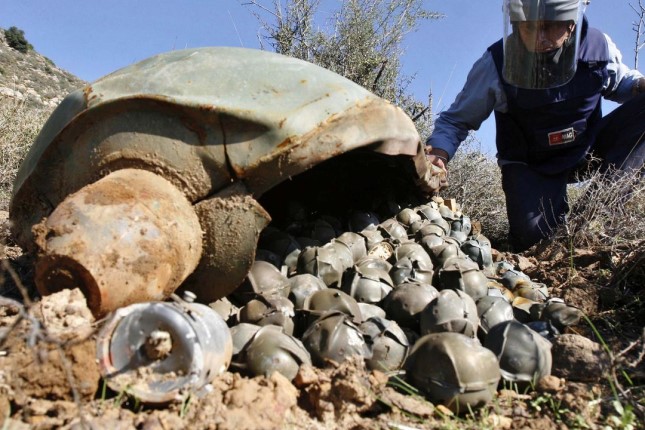 Sending cluster bombs to Ukraine