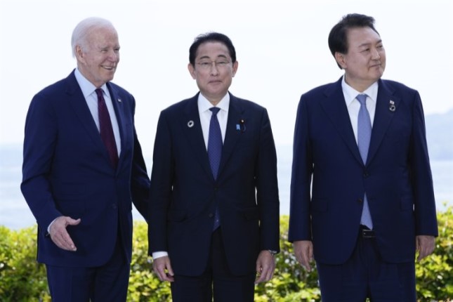 Biden to Strengthen Alliance With South Korea and Japan at Camp David Summit