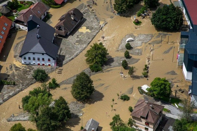 Catastrophic floods strike Slovenia and Austria