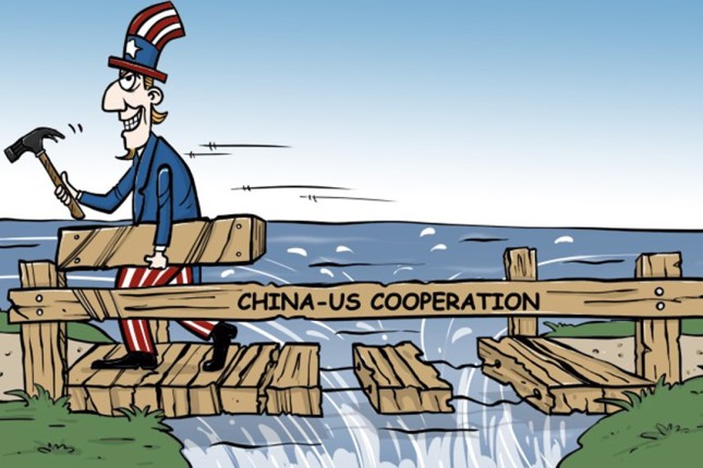 Restricting investments in China, US is creating a "dammed lake" for itself