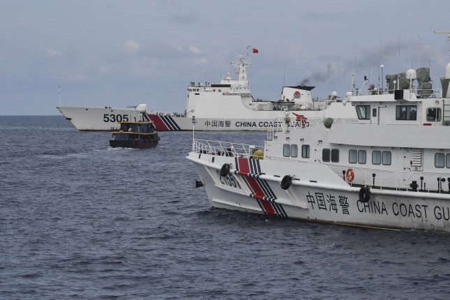 China, Philippine Vessels in Stand-Off in South China Sea
