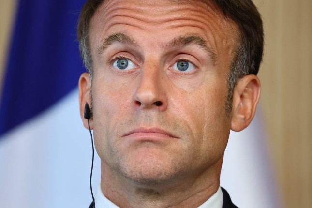 French President Macron endorses Israeli war on Gaza
