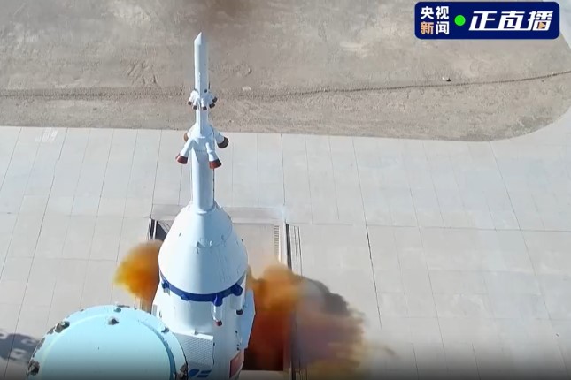 Shenzhou-17 crewed spaceflight mission successfully launched