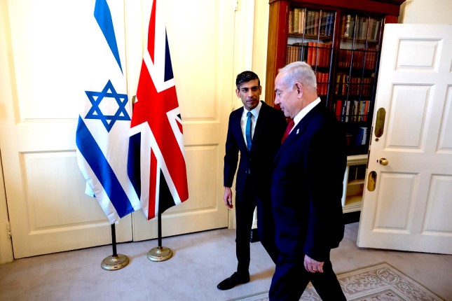 Sunak Takes UK Support for Israel to New Extreme