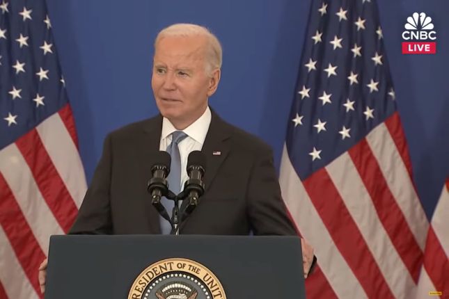 Biden Defends Foreign Policy Record Despite Raging Wars in Ukraine and Gaza