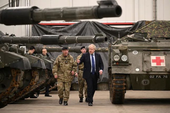 Boris Johnson: ‘We’re Waging a Proxy War’ in Ukraine