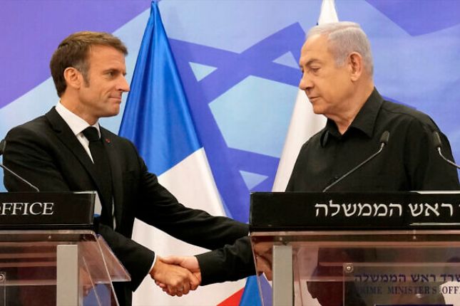 French President Macron Warns Netanyahu Against Disregarding UN Decisions