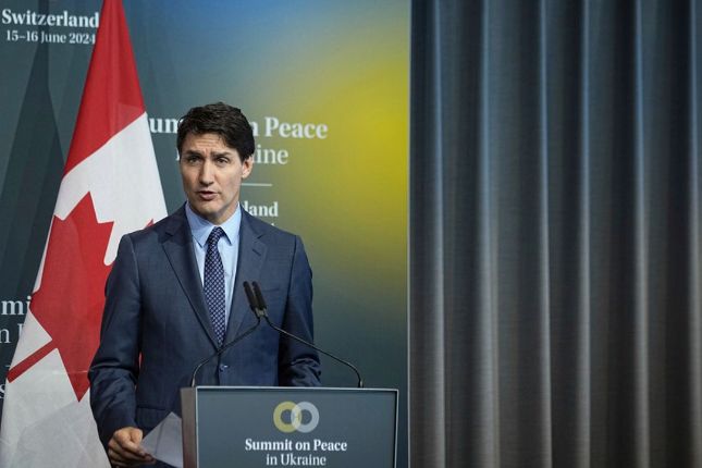Trudeau, backer of Israel’s bloodbath in Gaza, accuses Russia of committing genocide in Ukraine