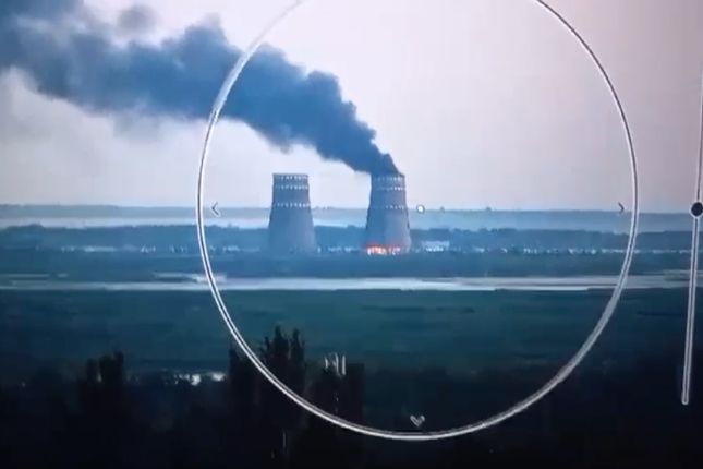 Fire at Zaporizhzhia nuclear plant spurs fear as Russia, Ukraine trade blame