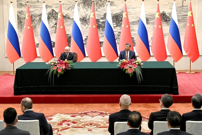 Xi Agrees To Deepen China-Russia Military Ties, Brushing Off US Warnings