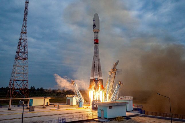 Russia launches first lunar mission in decades, racing India to moon’s south pole