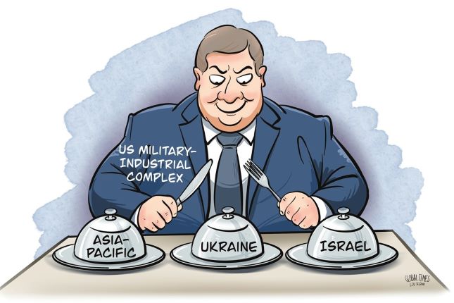 US military-industrial complex hypes a three-front war, but who will foot the bill?